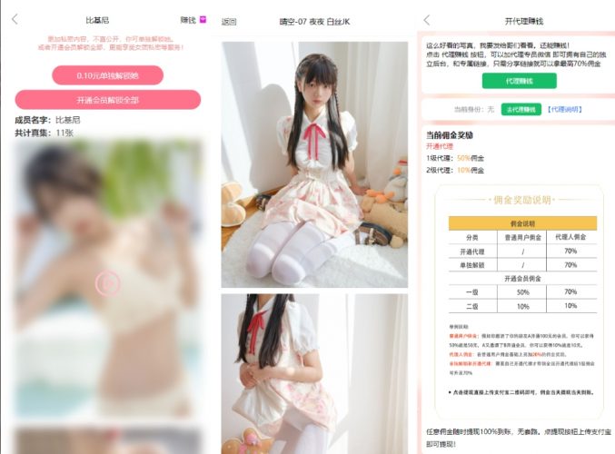 写真图片视频打赏系统源码- 花猪资源网