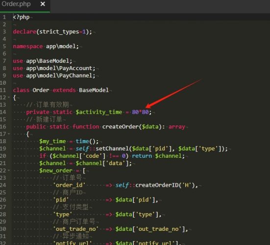 支付平台修改付款等待时间- 花猪资源网