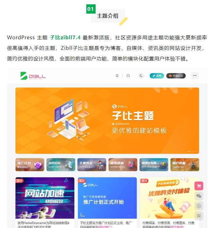 子比主题官方安装包授权激活版，纯净安全无后门