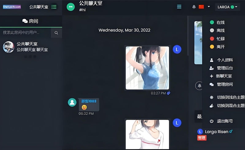 公共聊天室系统源码 ChatNet V1.11-V1.9 完整汉化版源码 私人聊天程序