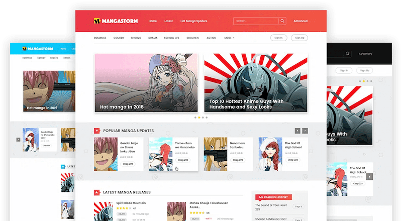 Madara 2.2.2.1主题源码 | 响应式WordPress漫画小说主题模板