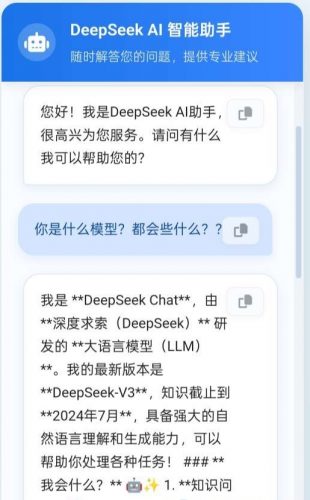 Deepseek AI网页版源码- 花猪资源网