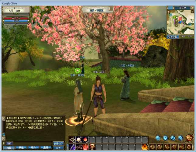 3D兵器武侠网游-新功夫世界-Win一键端+教程+一键配置器- 花猪资源网