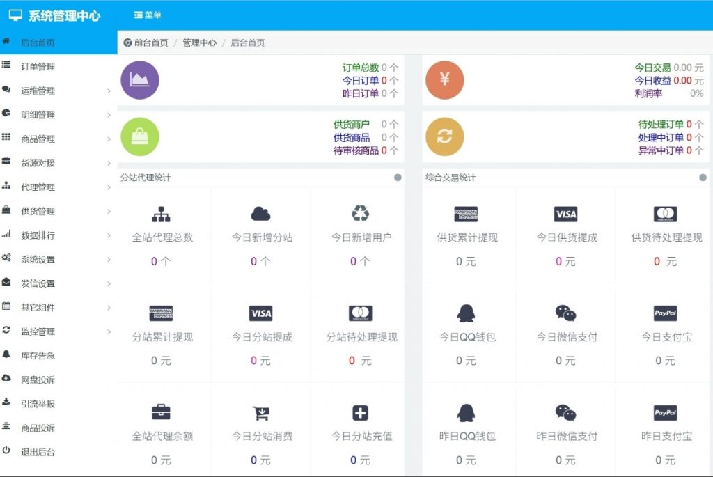 图片[2]- 沉梦云商城全开源版本+ 支持多接口一键对接